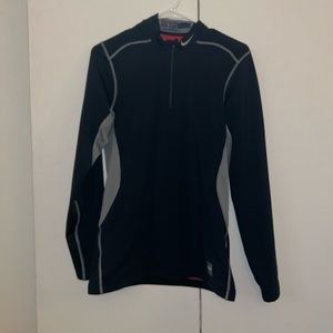 Nike Pro Combat Hyperwarm Dry Fit Max Quarter Zip